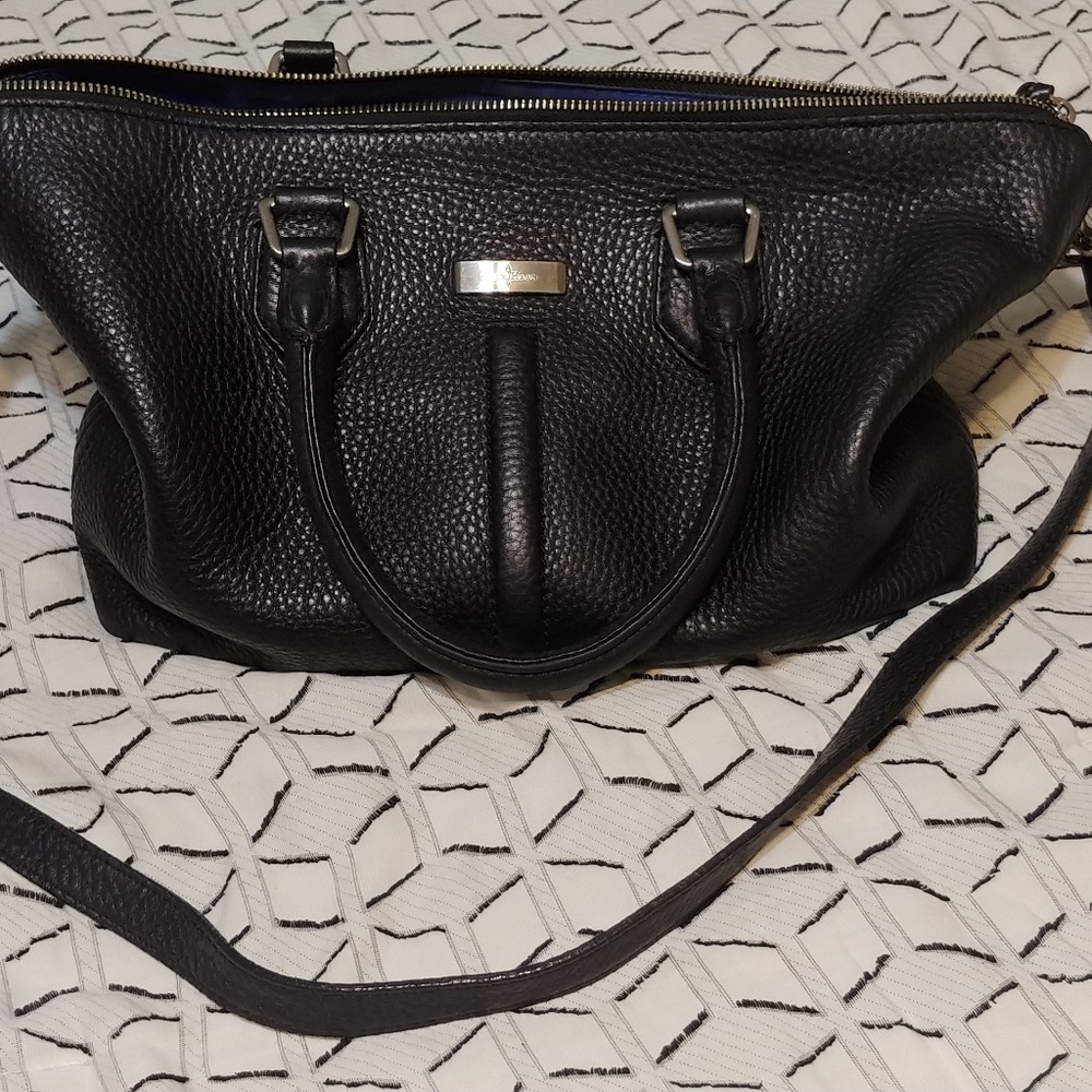 Cole Haan black leather purse
